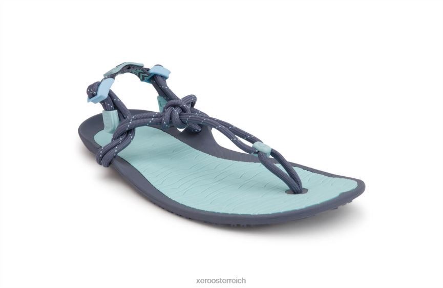 blaues Leuchten Xero Shoes Aqua Cloud – vielseitige Wassersport- und Aktivitätssandale J2Z24191