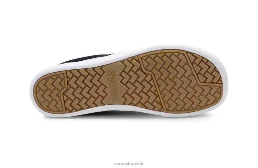 Schwarz Xero Shoes Dillon Canvas Slip-on – kultiger, flacher Sneaker J2Z24263