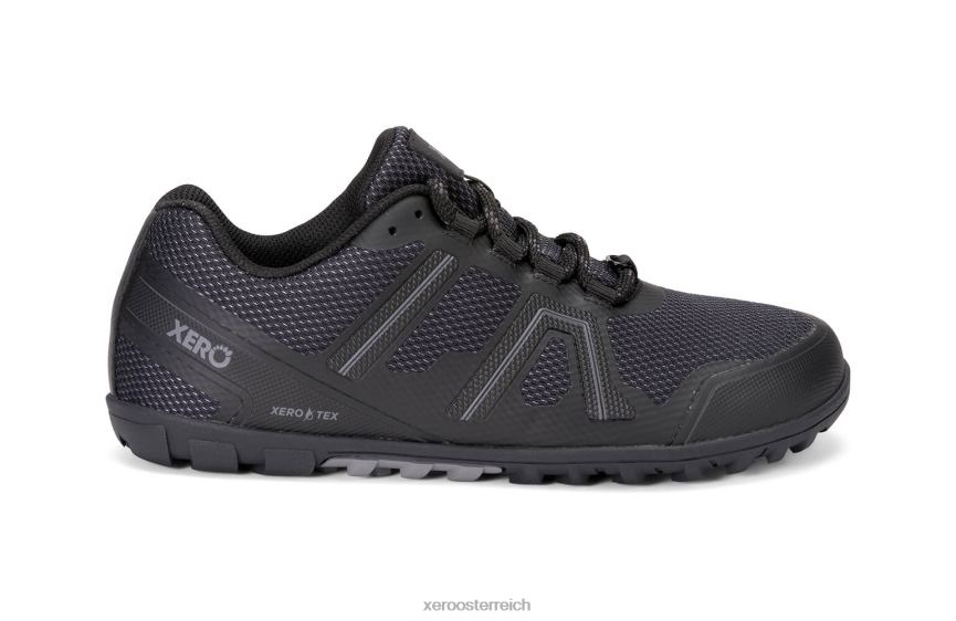 Schwarz Xero Shoes Mesa Trail WP – wasserdichter Trailrunner J2Z24130