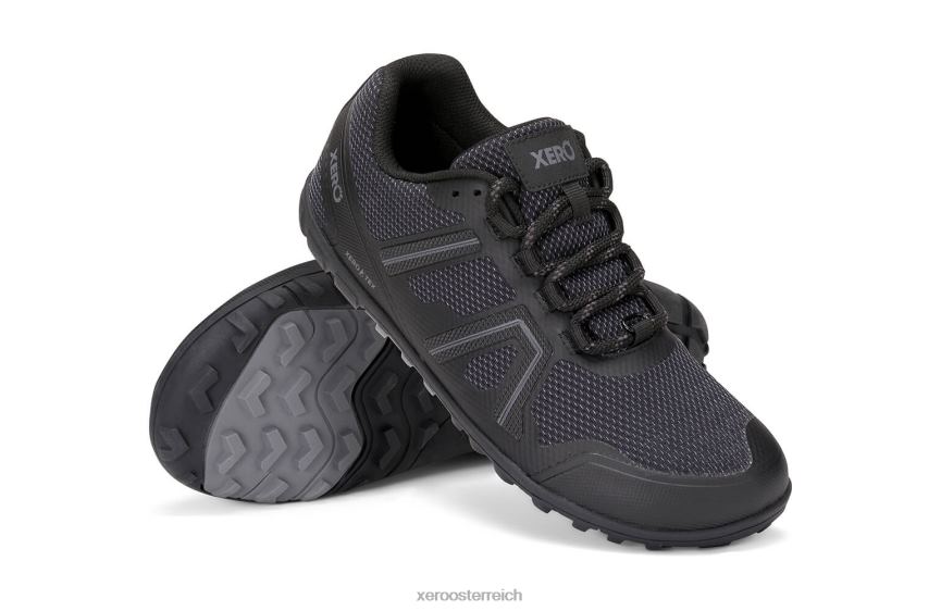 Schwarz Xero Shoes Mesa Trail WP – wasserdichter Trailrunner J2Z24130