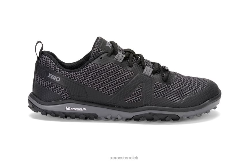 Schwarz Xero Shoes Scrambler Low – Trailschuh mit Michelin Fiberlite-Sohle J2Z24126