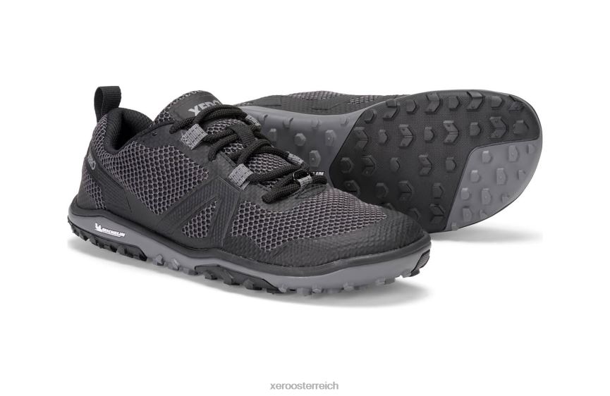 Schwarz Xero Shoes Scrambler Low – Trailschuh mit Michelin Fiberlite-Sohle J2Z24126