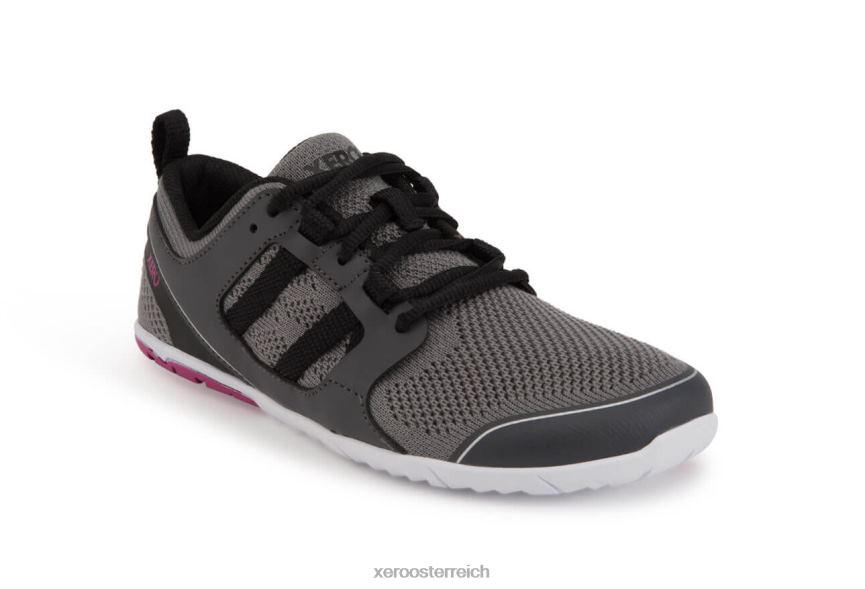 Stahlgrau / Fuchsia Xero Shoes zelen – Ihr umweltfreundlicher Roadrunner J2Z24147