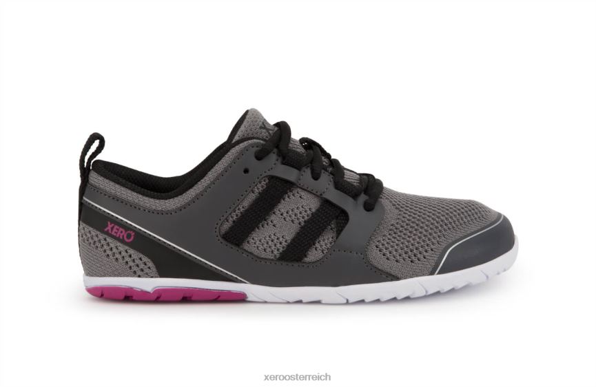 Stahlgrau / Fuchsia Xero Shoes zelen – Ihr umweltfreundlicher Roadrunner J2Z24147