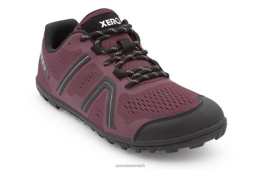 schlammige Rose Xero Shoes Mesa Trail – leichter Trailrunner für Damen J2Z24180