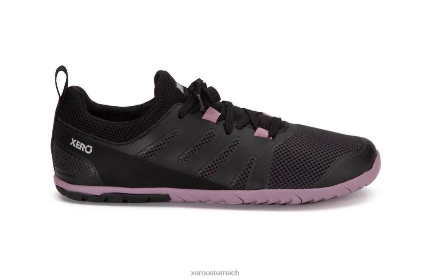 schwarz / Holunder Xero Shoes Forza Runner – Frauen J2Z24135