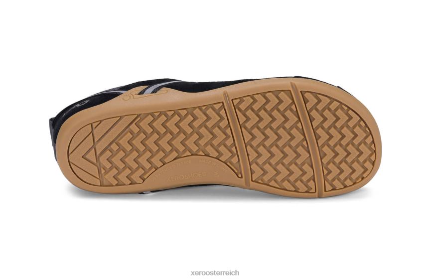 schwarz / asphalt Xero Shoes Prio Wildleder - Damen J2Z24155