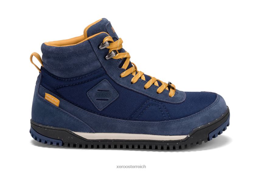 Abzeichen blau Xero Shoes Ridgeway – wasserdichter Wanderschuh im Retro-Stil J2Z24197