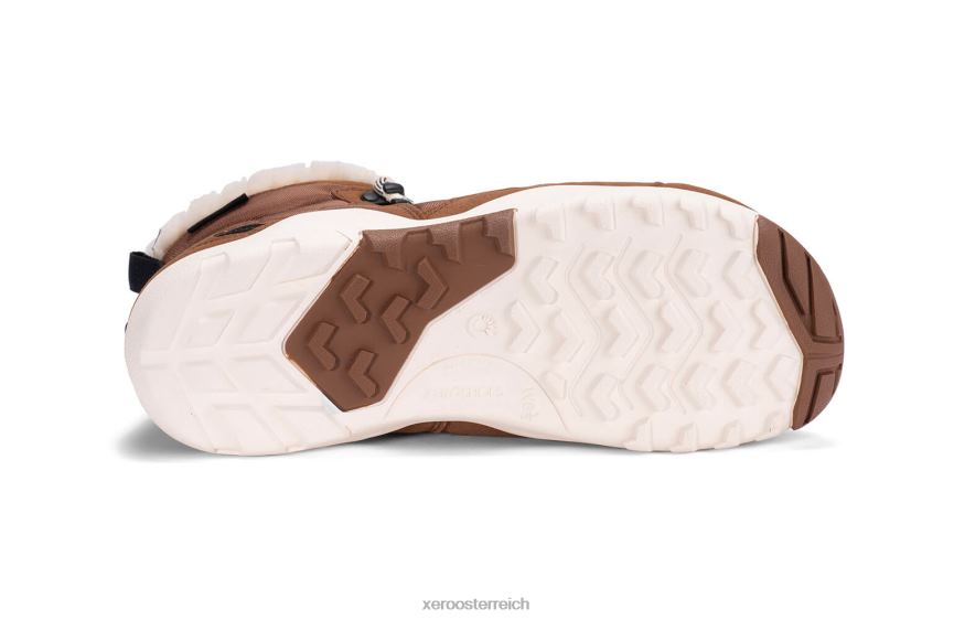 Gummibraun / Eierschale Xero Shoes alpine - Damen-Schneestiefel J2Z24223