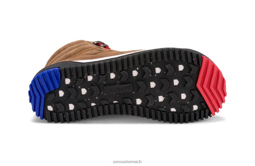 Kamelbraun Xero Shoes Ridgeway – wasserdichter Wanderschuh im Retro-Stil J2Z24196