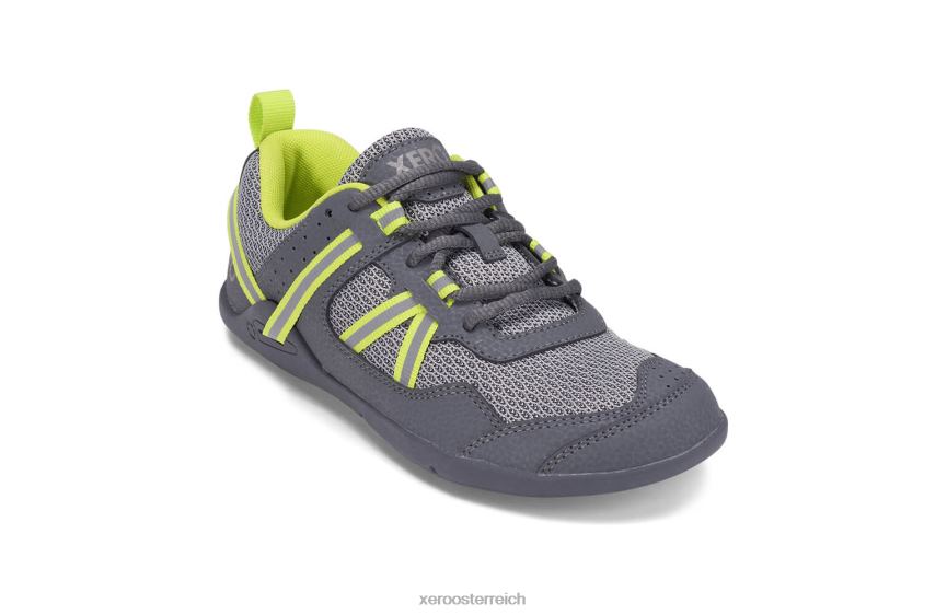 grau / Limette Xero Shoes Prio Lauf- und Fitnessschuh - Kinder J2Z24285