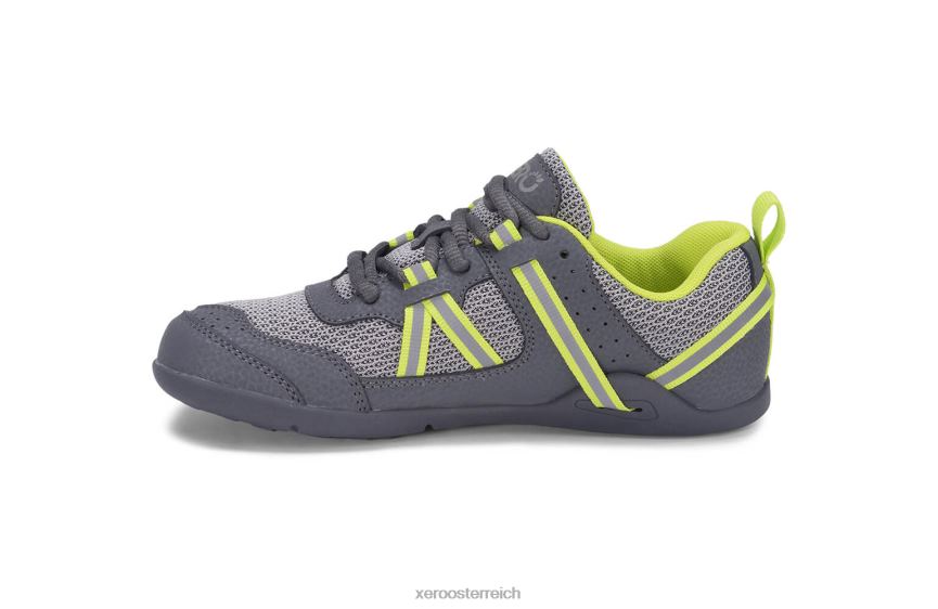 grau / Limette Xero Shoes Prio Lauf- und Fitnessschuh - Kinder J2Z24285