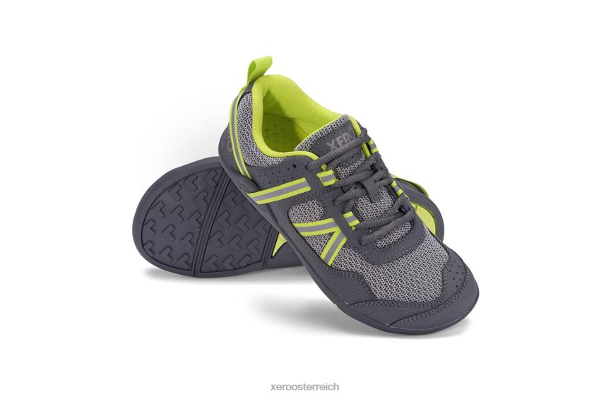 grau / Limette Xero Shoes Prio Lauf- und Fitnessschuh - Kinder J2Z24285
