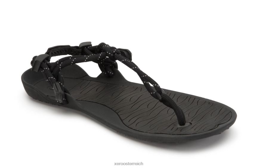 Schwarz Xero Shoes Aqua Cloud – vielseitige Wassersport- und Aktivitätssandale J2Z2488