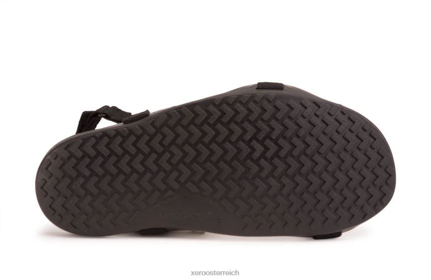 Schwarz Xero Shoes Z-Trek – die leichte, packbare Sportsandale J2Z24243