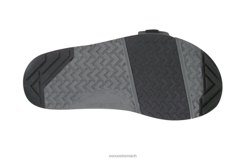 kohlenschwarz / schwarz Xero Shoes Naboso Trail Sportsandale – Herren J2Z2489