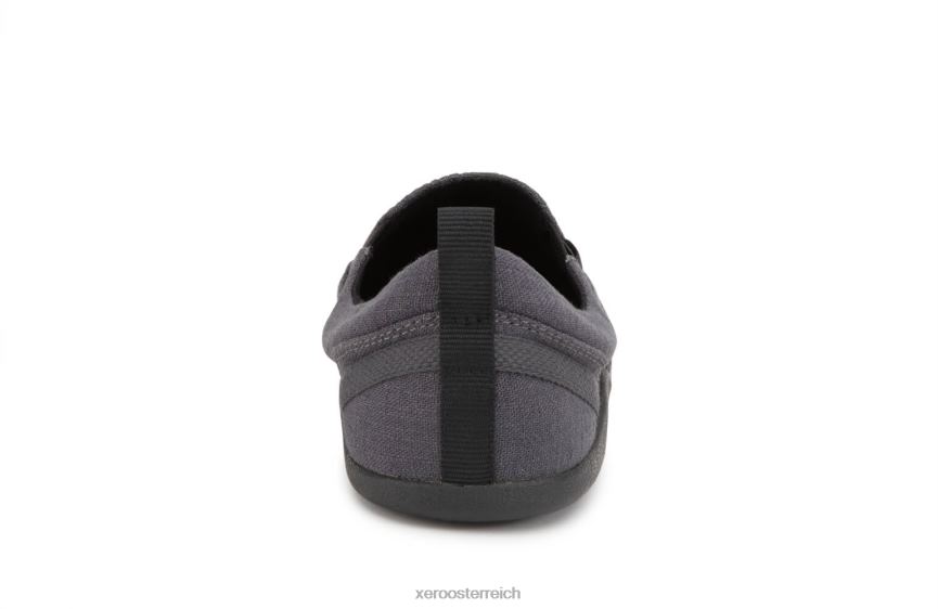 Asphalt Xero Shoes Aptos – der lässige Slip-On aus Hanf-Canvas – Herren J2Z2460