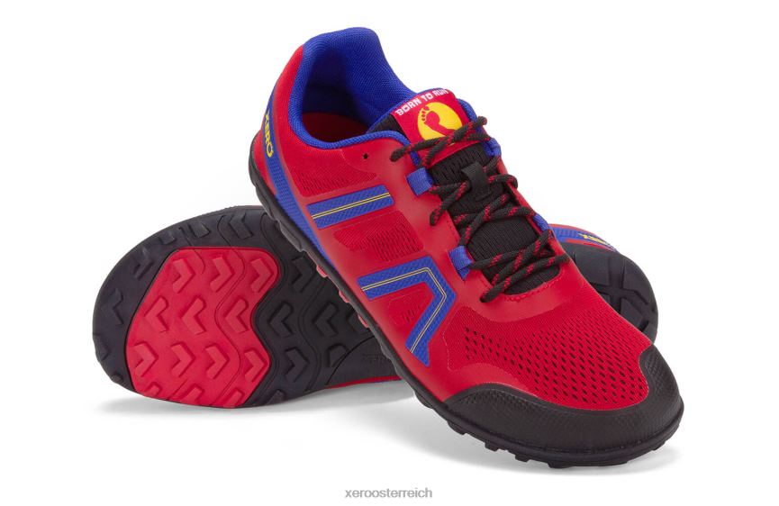 Mesa Trail II – rot Xero Shoes Geboren, um Schuhe zu laufen – Männer J2Z2445