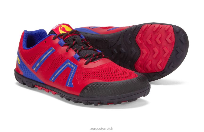 Mesa Trail II – rot Xero Shoes Geboren, um Schuhe zu laufen – Männer J2Z2445