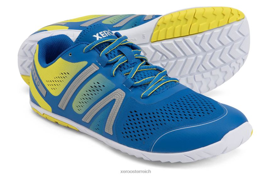 Siegesblau / Schwefel Xero Shoes hfs – leichter Straßenlaufschuh – Herren J2Z2471