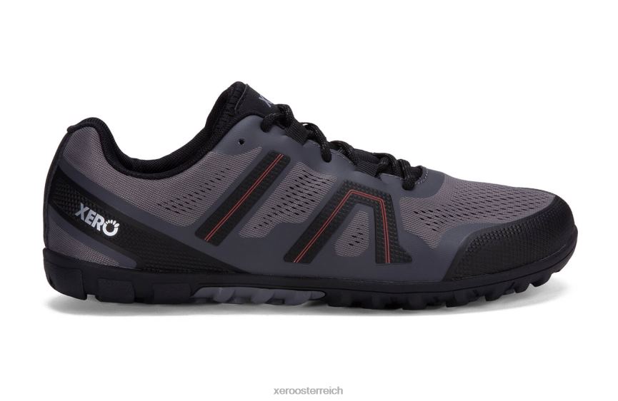 Stahlgrau / Orange Xero Shoes Mesa Trail II – Männer J2Z24236