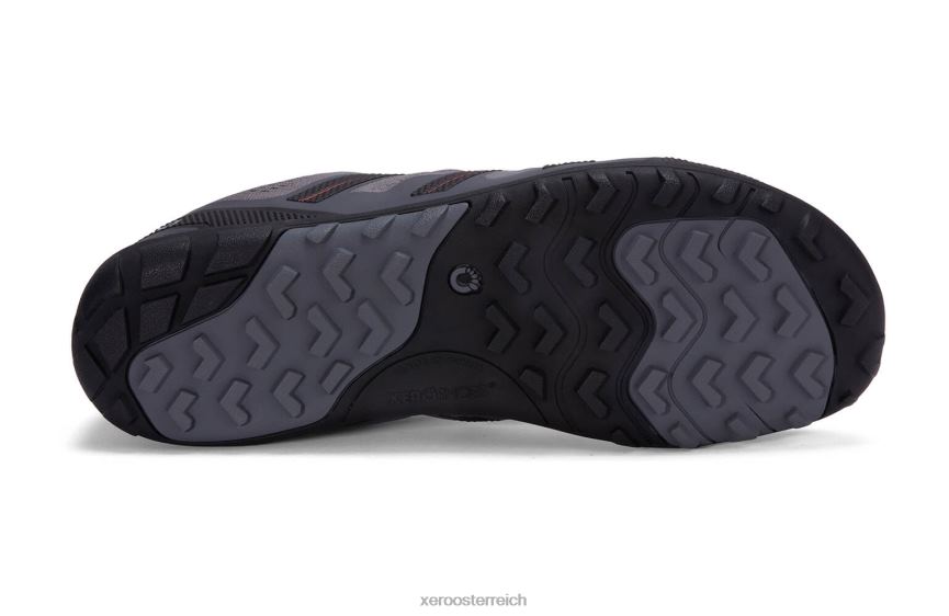 Stahlgrau / Orange Xero Shoes Mesa Trail II – Männer J2Z24236