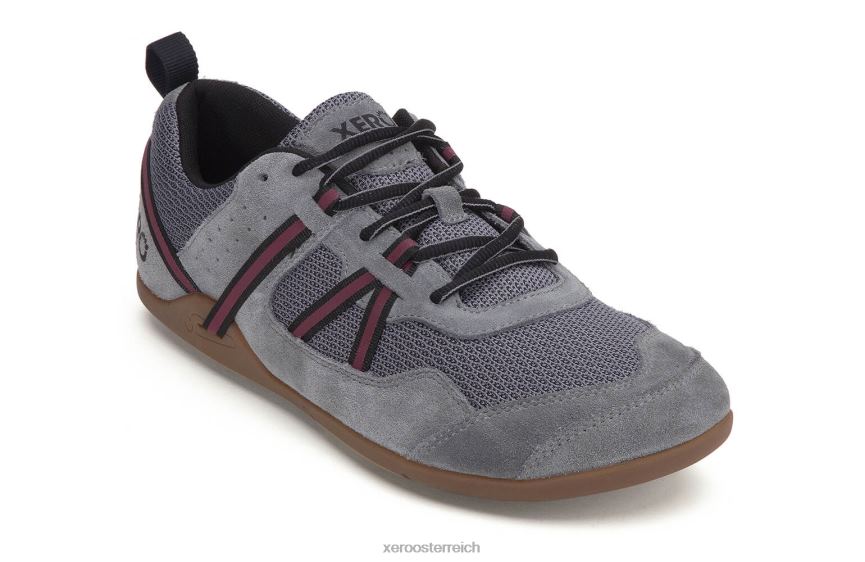 Stahlgrau Xero Shoes Prio Wildleder ¨c Männer J2Z2456
