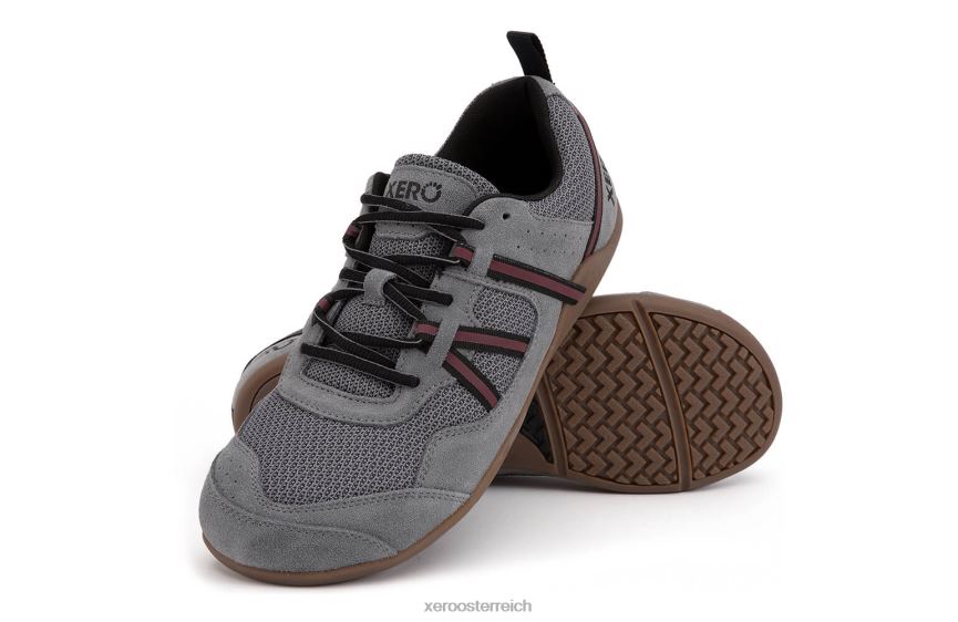 Stahlgrau Xero Shoes Prio Wildleder ¨c Männer J2Z2456