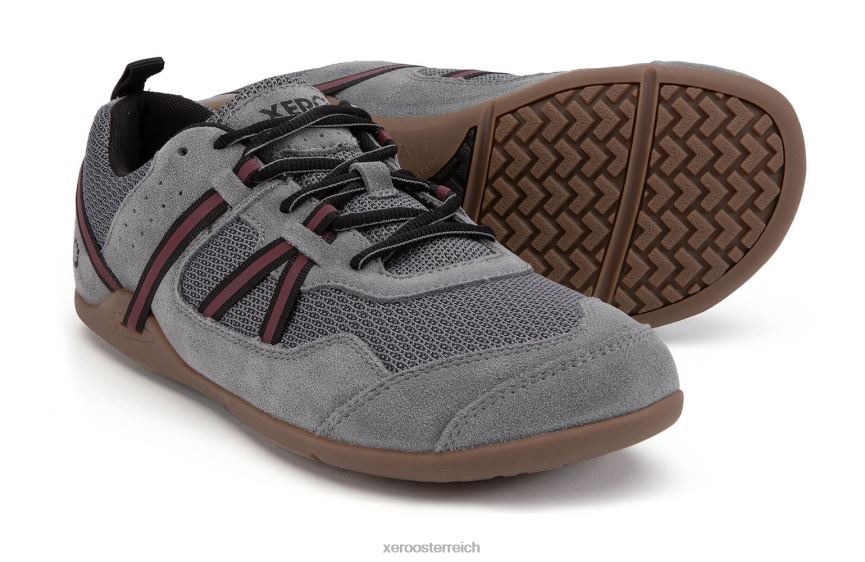 Stahlgrau Xero Shoes Prio Wildleder ¨c Männer J2Z2456
