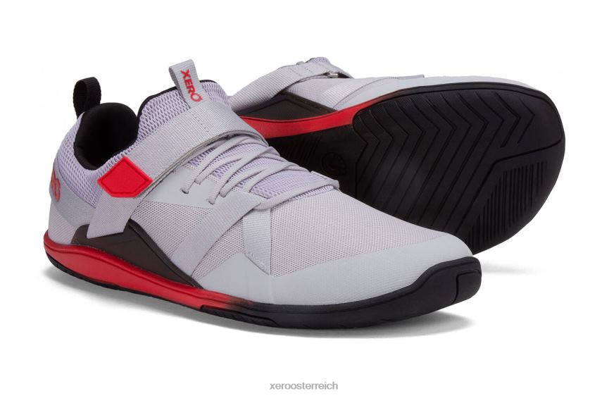 mikrograu / rot Xero Shoes Forza-Trainer - Männer J2Z2427