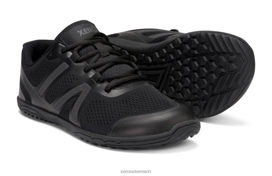schwarz / asphalt Xero Shoes hfs ii – leichter Straßenläufer J2Z245