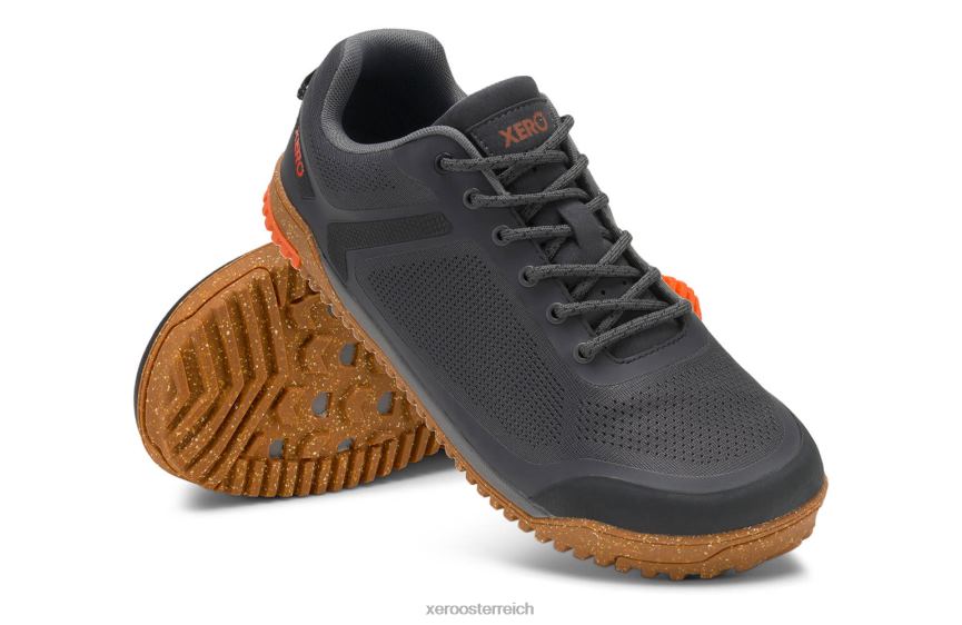 verblasstes Schwarz Xero Shoes Ridgeway Mesh Low – Mehrzweck-Wanderschuh J2Z243