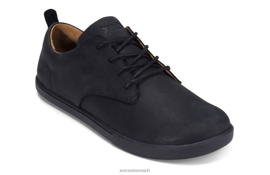 Schwarz Xero Shoes Glenn – eleganter Herren-Lederschuh J2Z2452