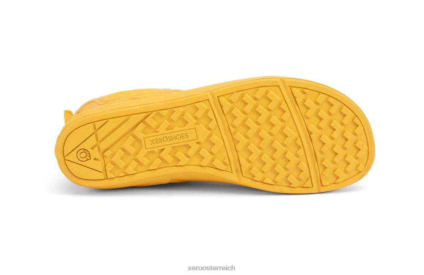 Gelb Xero Shoes Gracie – minimalistischer Gummistiefel J2Z24214