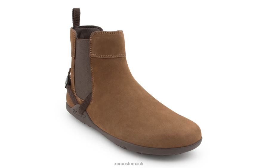 Toffee Xero Shoes Tari – Chelsea-Stiefel aus Leder für Damen J2Z24219